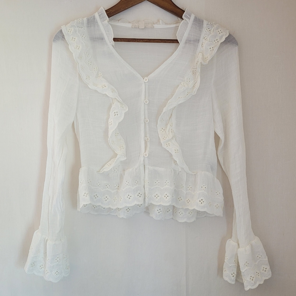 White button up shirt